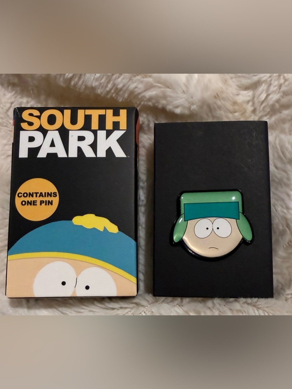 South Park Character Faces Blind Box Enamel Pin Kyle